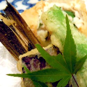 ふぐの親子揚げ（身、白子の揚げ物）