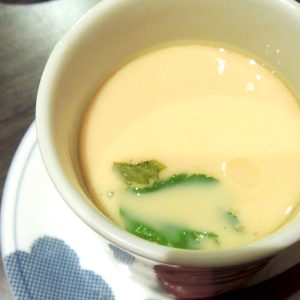 白子入り茶碗蒸し